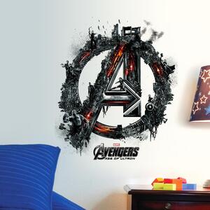 Autocolant de perete "Logo Avengers" 42x35 cm