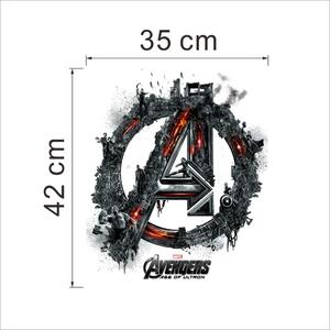 Autocolant de perete "Logo Avengers" 42x35 cm