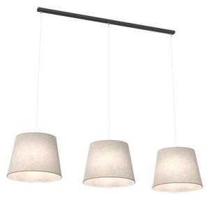 Emibig Epoca lampă suspendată 3x15 W negru-bej 1404/3