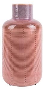 Vază din ceramică PT LIVING Bottle, înălțime 23 cm, roz