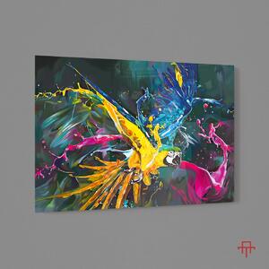 Sticla - Chromatic Parrot 50 x 70 cm