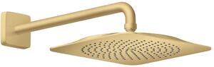 Axor Citterio C cap de duș cu braț 27x27 cm pătrat auriu 28790250