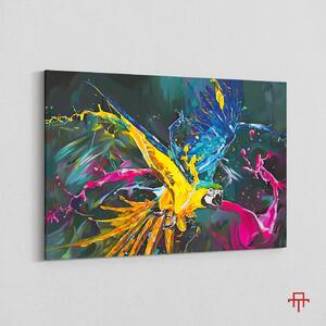 Canvas - Chromatic Parrot 50 x 70 cm