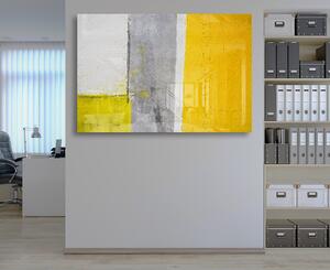 Sticla - Screaming Yellow 50 x 70 cm