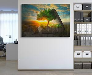 Sticla - Tree of Wisdom 50 x 70 cm