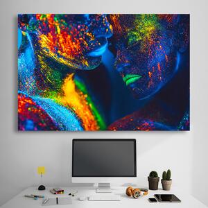 Canvas - Neon Love 50 x 70 cm