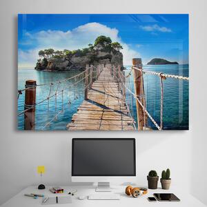 Sticla - Paradise Bridge 50 x 70 cm