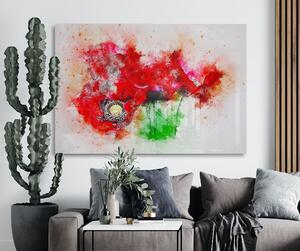 Sticla - Poppies 50 x 70 cm