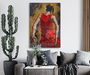 Sticla - Tango woman 50 x 70 cm