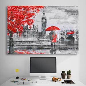 Sticla - Fall in London 50 x 70 cm