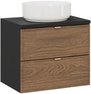 Set dulap Comad Talia Casella TALIA CASELLA 82-60-46-2S, lavoar Comad Maja UN-MAJA-GW, BLACK 89-60-46 L