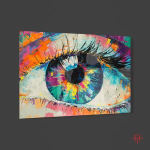 Sticla - Watercolor Eye 50 x 70 cm
