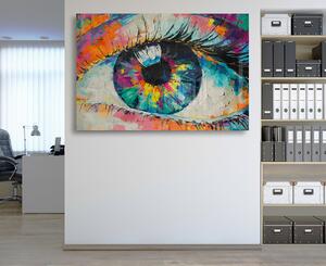 Sticla - Watercolor Eye 50 x 70 cm