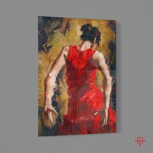 Sticla - Tango woman 50 x 70 cm