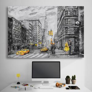 Sticla - New York Taxi 50 x 70 cm