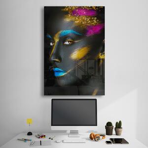 Sticla - Gold Woman 50 x 70 cm