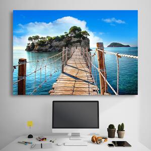 Canvas - Paradise Bridge 50 x 70 cm