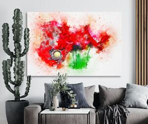 Canvas - Poppies 50 x 70 cm
