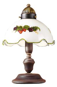 Kolarz 731.73.113 - Lampă de masă NONNA 1xE27/75W/230V vin/căpșuni