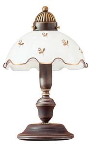 Kolarz NONNA - lampă de masă 1xE27/75W/230V, cu decor floral, aur roz – 731.73.160