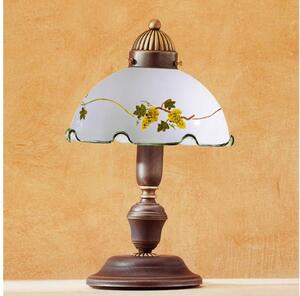 Kolarz 731.73.110 - Lampă de masă NONNA 1xE27/75W/230V vișiniu