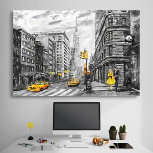 Canvas - New York Taxi 50 x 70 cm