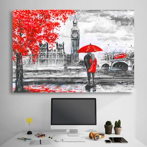 Canvas - Fall in London 50 x 70 cm