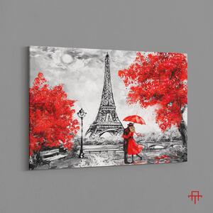 Canvas - Love in Paris 50 x 70 cm