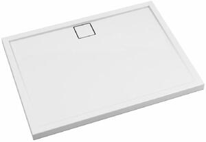 Schedpol Omega cădiță de duș dreptunghiulară 120x90 cm alb 3.0451