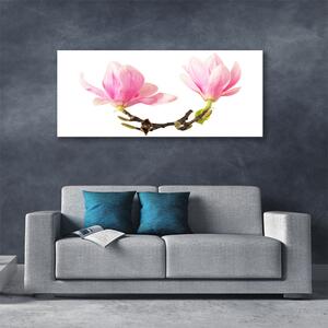 Tablou pe panza canvas Flori Floral Roz Maro