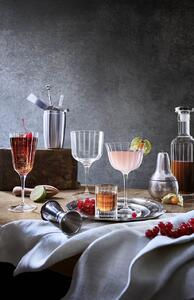 Set 4 pahare, Bach Vintage Cocktail C 515, Luigi Bormioli, 250 ml, sticla cristal