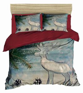 Lenjerie de pat dubla King (EU) (ES), 3 piese, 436, Pearl Home, Poliester Satinat