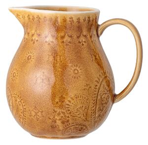 Cană carafă din gresie ceramică Bloomingville Rani, 1,2 l, galben