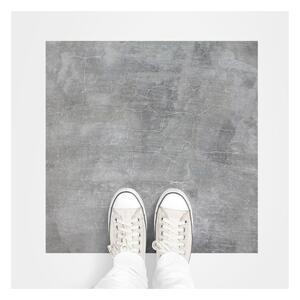 Autocolant de podea Ambiance Waxed Concrete, 60 x 60 cm