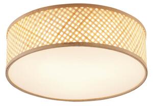 Plafonieră orientală din bambus natural 40cm - Tremmo