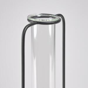 Vaza din sticlă Kave Home Mash, înălțime 31,5 cm