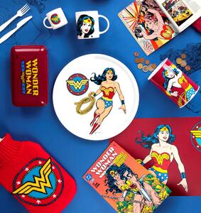 Cutie pentru pranz cu tacamuri, L22xl13xH6,5 cm, Superhero Wonder Woman