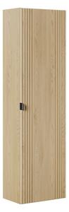 Comad Ovalia Cremona dulap 40x25.4x140 cm laterala pe perete stejar OVALIA CREMONA 80-40-1D