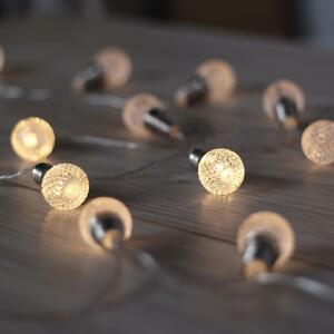 Ghirlandă luminoasă cu LED în formă de mărgele DecoKing Cicle, 2,4 m, 20 beculețe