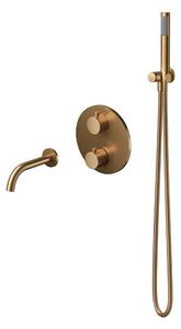 Cersanit Zen set de duș ascuns cu termostat cupru S952-054