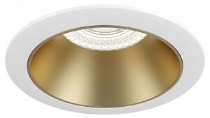 Maytoni Share lampă încorporată 1x15 W alb-auriu DL053-01WMG