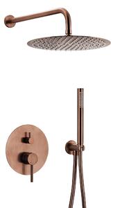 KFA Armatura Moza Rose Gold set de duș ascuns cu duș de ploaie cupru 5039-501-34