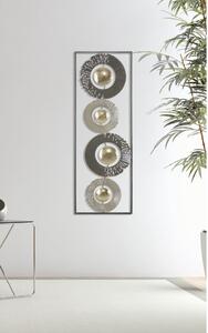 Decorațiune metalică pentru perete Mauro Ferretti Ring, 31 x 89,5 cm