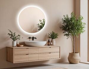 Venti Koło Led oglindă 50x50 cm rotund cu iluminare 5905951180212