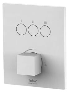 Kronenbach Smart Push baterie cadă-duș ascuns alb 19045003WM
