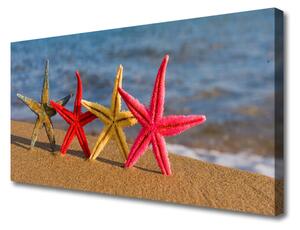 Tablou pe panza canvas Plaja Starfish Art Multi