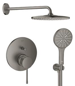 Set cap de duș cu braț Grohe Rainshower 26558AL0, baterie cadă-duș Grohe Essence 24058AL1, 26574AL0, 26658AL0, 28362A01
