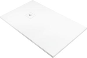 Deante Silia cădiță de duș dreptunghiulară + capac mascare 100x70 cm alb KSKA00710B