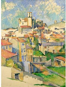 Tablou - reproducere 30x40 cm Gardanne, Paul Cézanne – Fedkolor