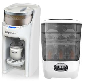 Pachet BebeStart - Espressor Formula Pro Advanced ALL WHITE + Sterilizator One Step